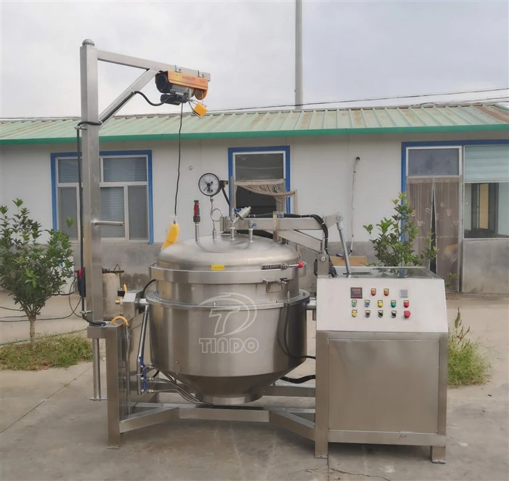300 liter gas heating pressure cooker