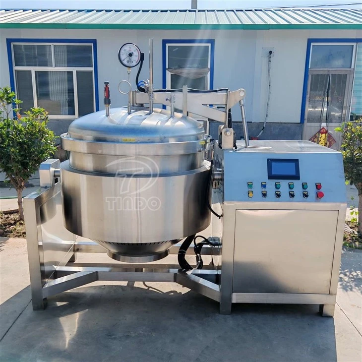 400 liter electric heating pressure cooker