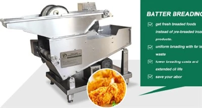 Máquina para rebozar y empanizar